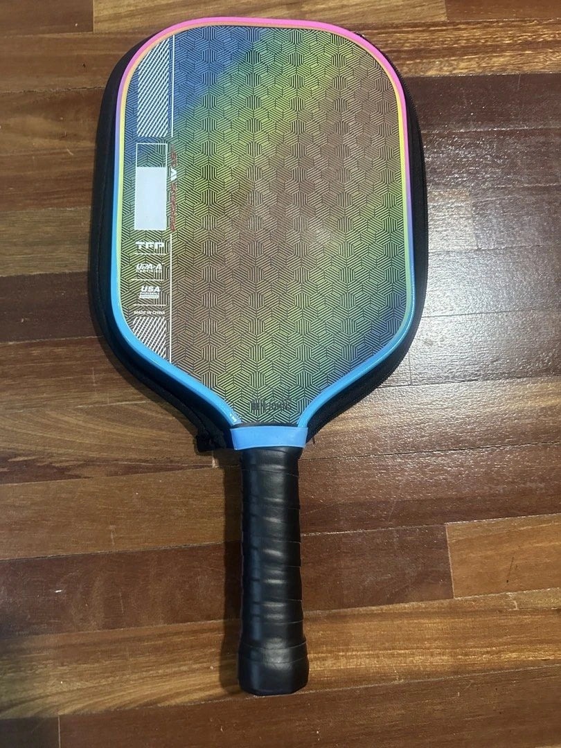 T700 Carbon Fiber Pickleball Paddle — Gen 4 Honeycomb, 16mm Elongated