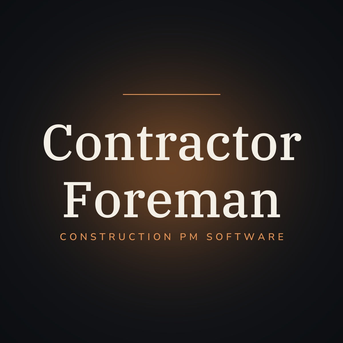 Contractor Foreman