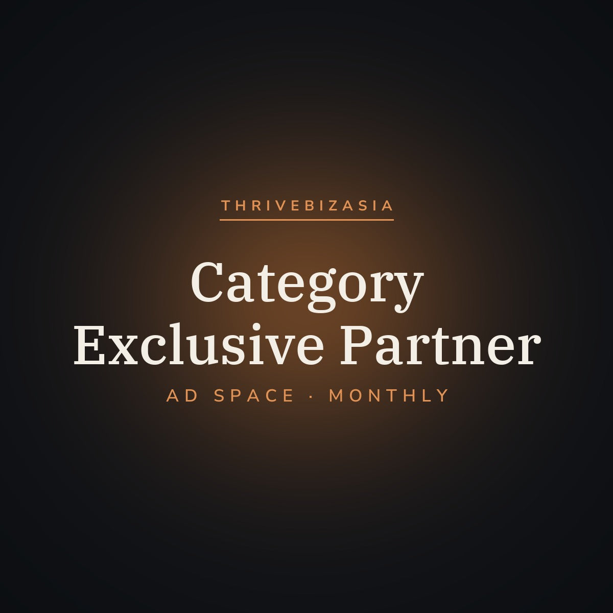 TBA — Category Exclusive Partner (Monthly)
